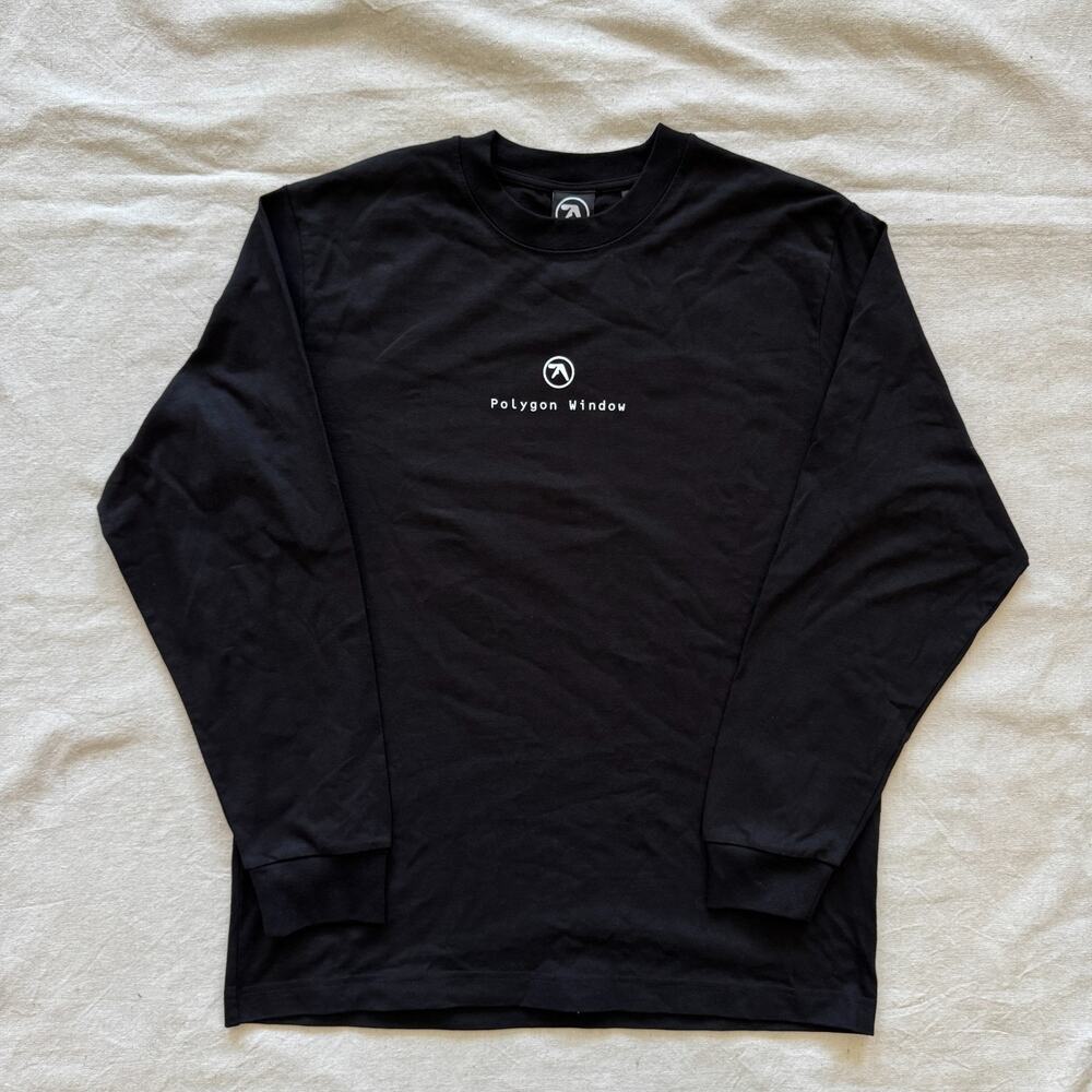 Aphex Twin Polygon Windows Surfing on Sine Waves Longsleeve T Shirt Small Black